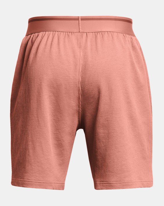 Men's UA Journey Rib Shorts in Pink image number 5